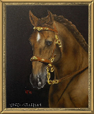 Lusitano - Vorlage von Christiane Slawik